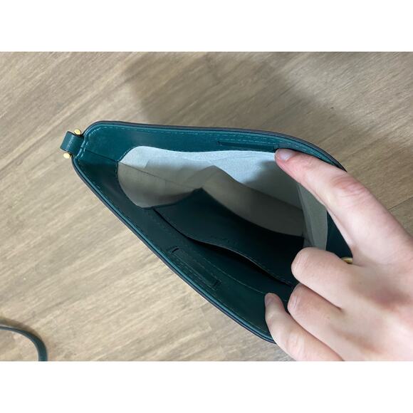 Flynn Dark Green Studded Handbag - Picture 5 of 8